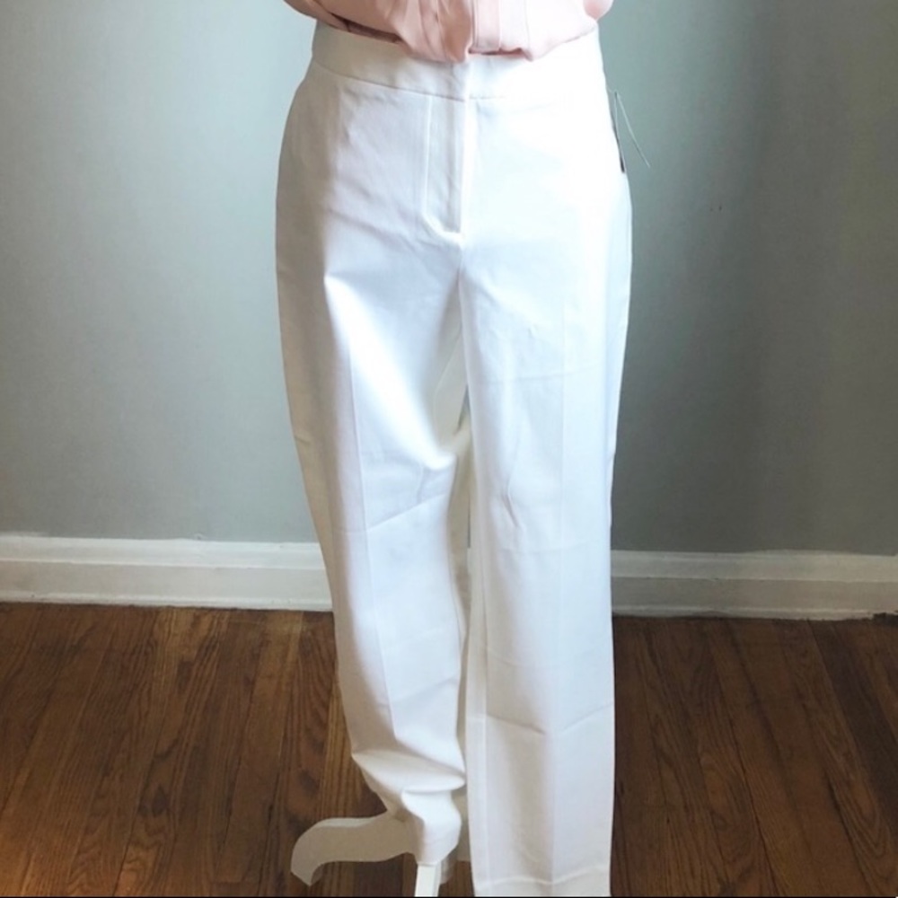 NWT White Skinny Ankle Cropped Pants